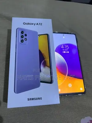 New Samsung Galaxy A72 5G 128 GB Black