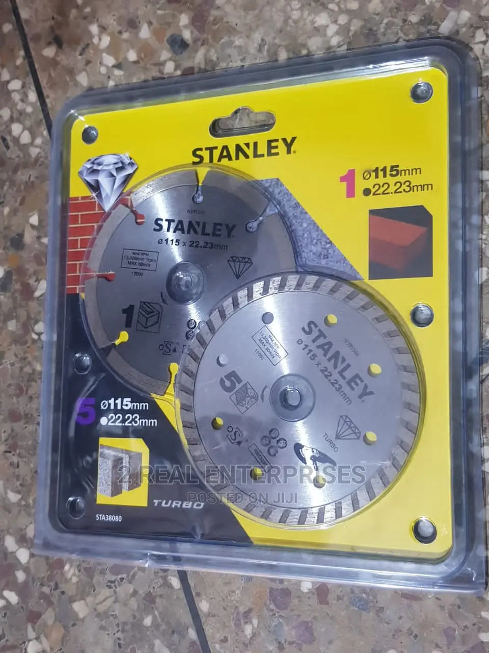 Stanley Diamond Disc 2 Piece Set 115mm