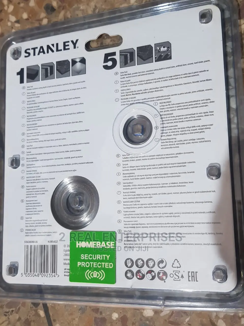 Stanley Diamond Disc 2 Piece Set 115mm