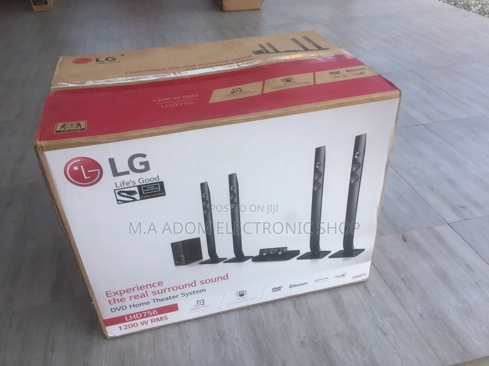 Secure LG Audio Ht Lhd756 1200W