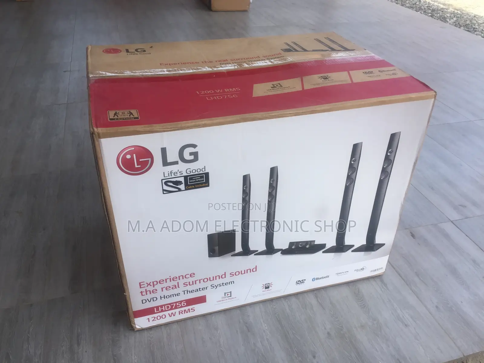 Get LG Audio Ht Lhd756 1200W