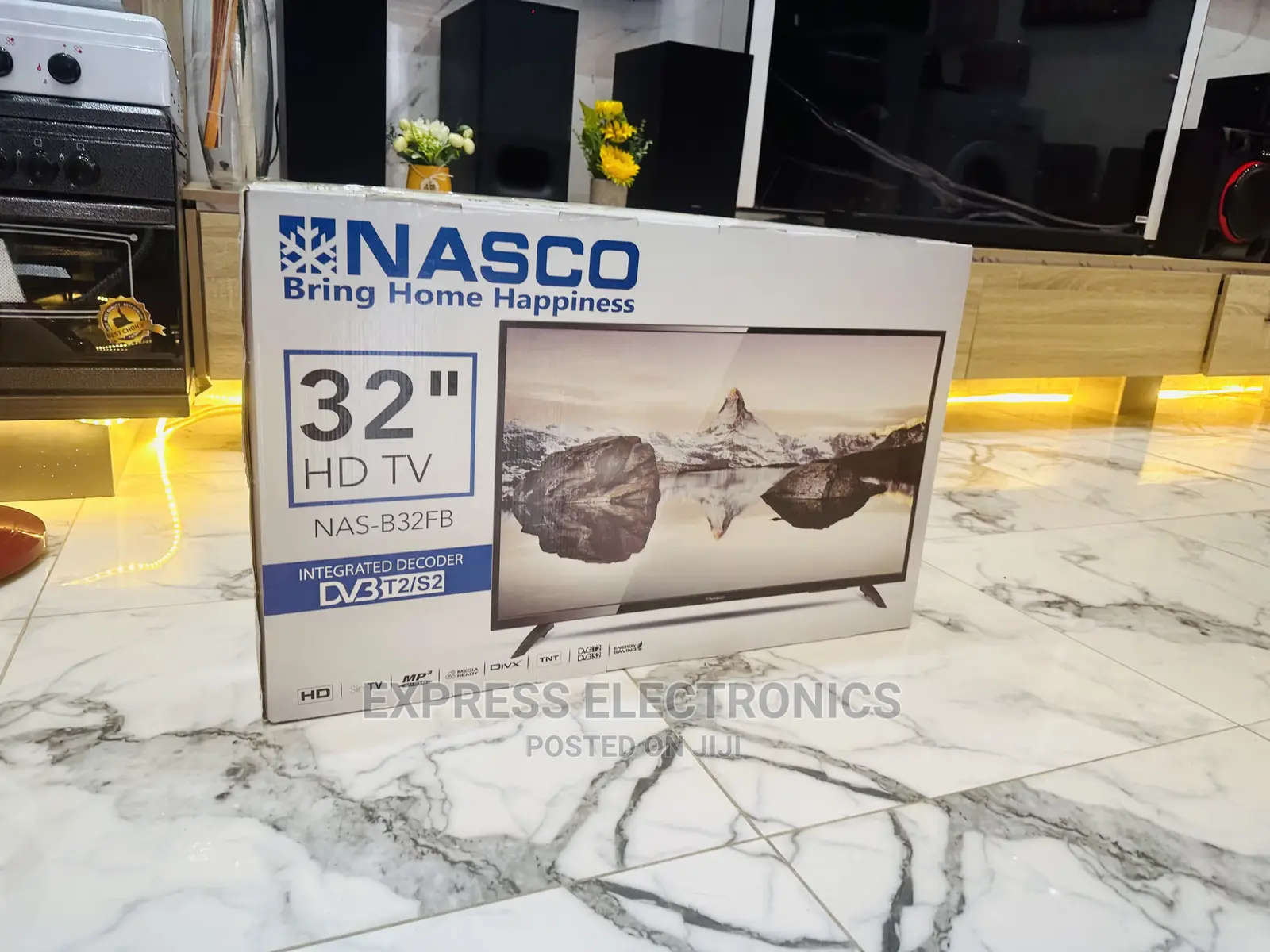 Energy Efficiency FHD Satellite Tv Digital Nasco 32”