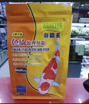 Color Enhancing Koi Feed