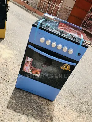 Volcano Blue 4 Gas Burner Oven With Grill