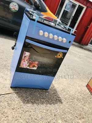 Volcano Blue 4 Gas Burner Oven Grill