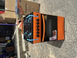 Orange Color Gas Cooker 4burner Stove 50-50 Volcano