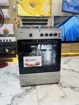 Buy From 10gig Shop Gas Cooker 4burner 60/60 Chigo Sliver