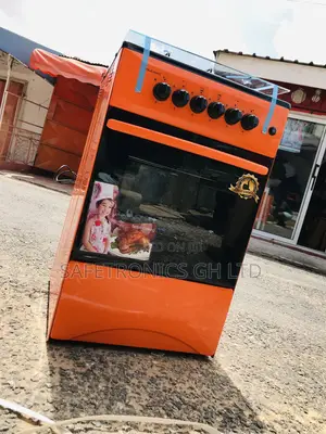 Premium Volcano Orange 50x50 4B Gas Cooker