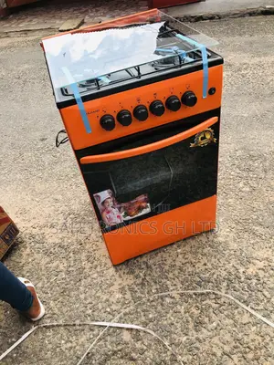 Available Orange Volcano 4 Burner Gas Cooker