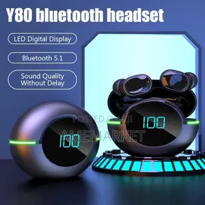 Y80 Wireless Bluetooth Earphones Sport Waterproof Headphones
