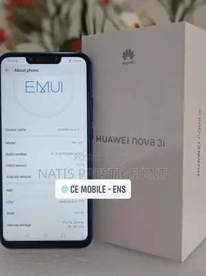 New Huawei Nova 3i 128 GB Black