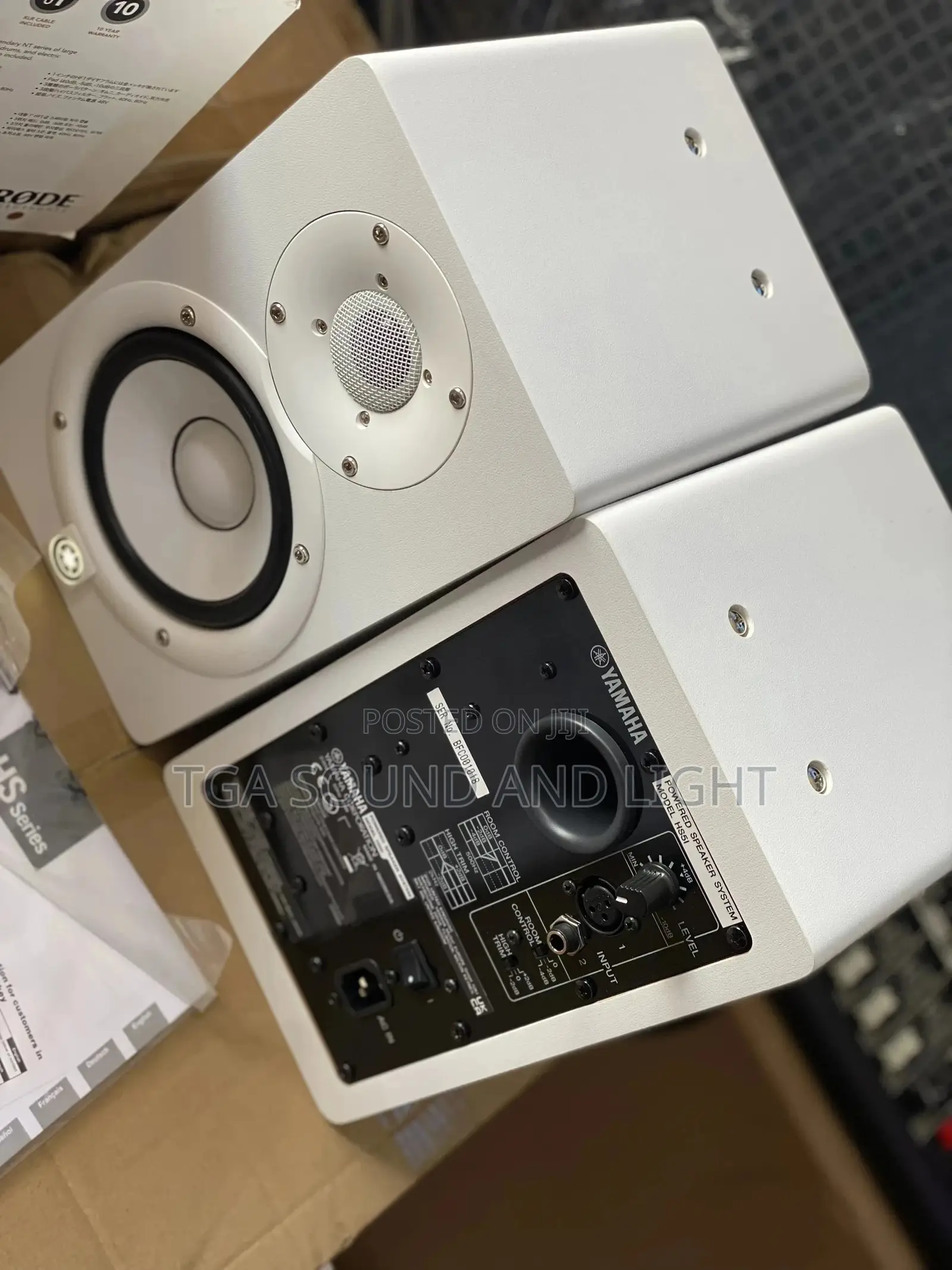 Yamaha Hs5 Studio Monitors - [Pair]