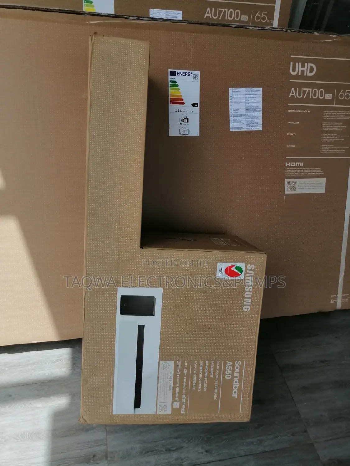 Very Furnished Hw-A550 Soundbar, Samsung