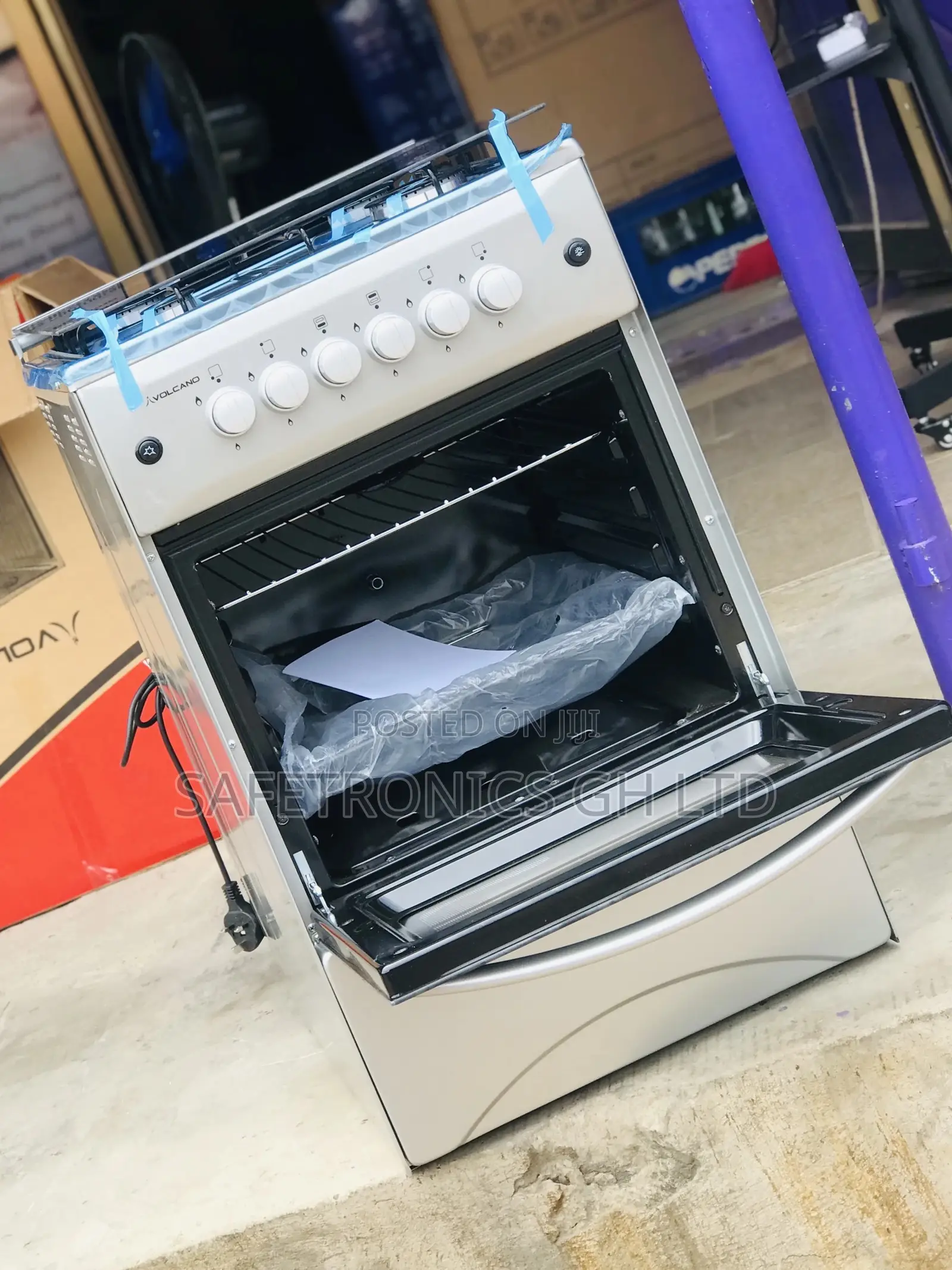 Volcano Smart 4 Gas Burner Oven With Grill 60*60