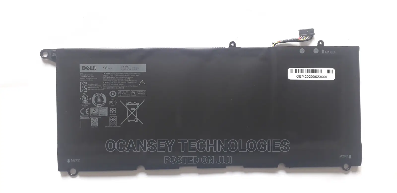 Original Dell 90V7W Battery for Dell XPS 13 9350 XPS13-9350