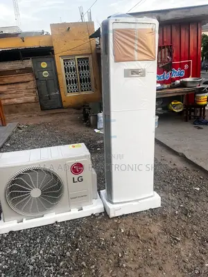 Get LG 2 HP Floor Standing Dual Inverter Air Con AP Q18GS1S1
