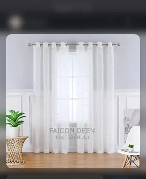 Modern Quality Transparent Curtains Voile
