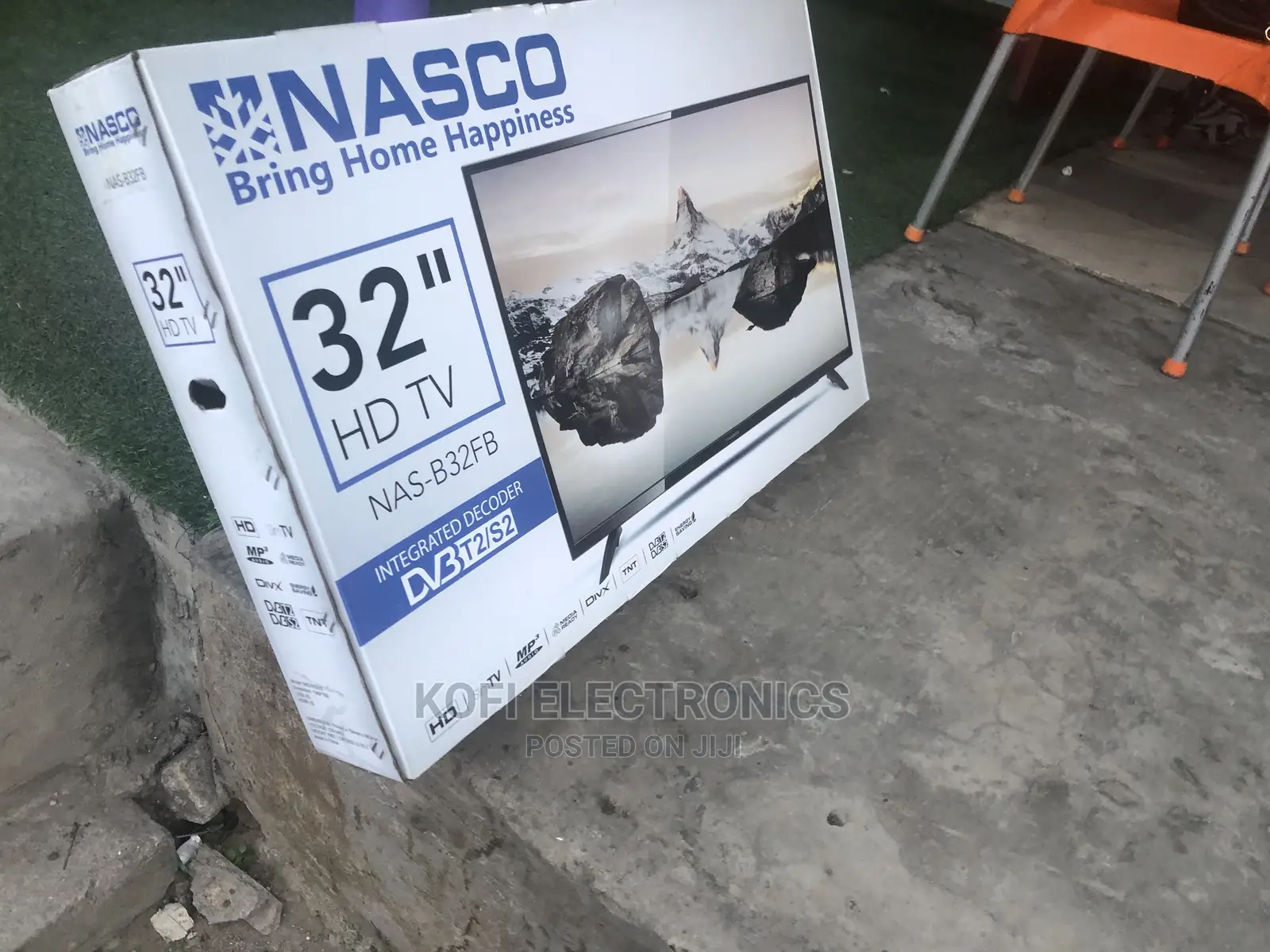 New Nasco Digital Satellite Tv – 32′′ Black