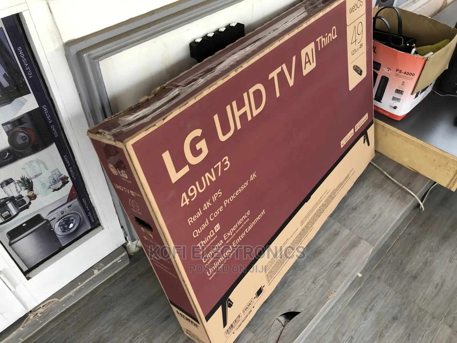 LG 49 Al Smart Digital Satellite UHD TV+ Magic Remote