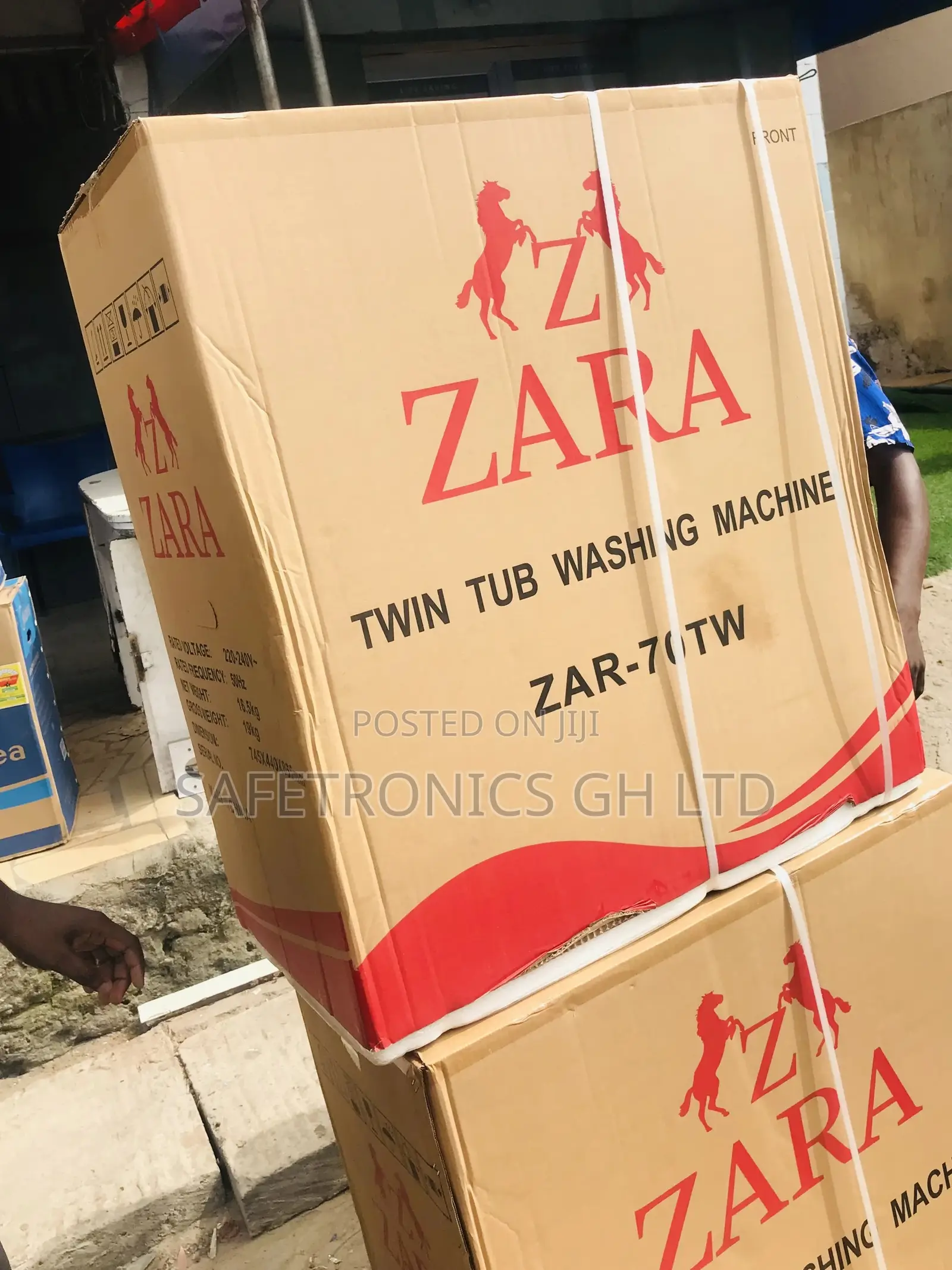 Zara 7kg Top Loading Semi-Automatic Washing Machine