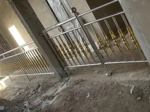 Stainless Balustrade and Gold Design
