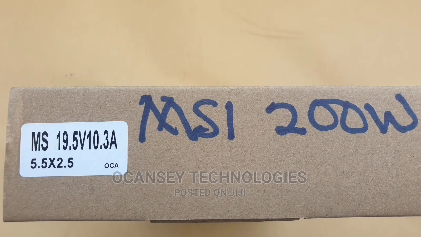 Original MSI 19.5V 10.5A 200w Laptop Charger 5.5x2.5 Pin