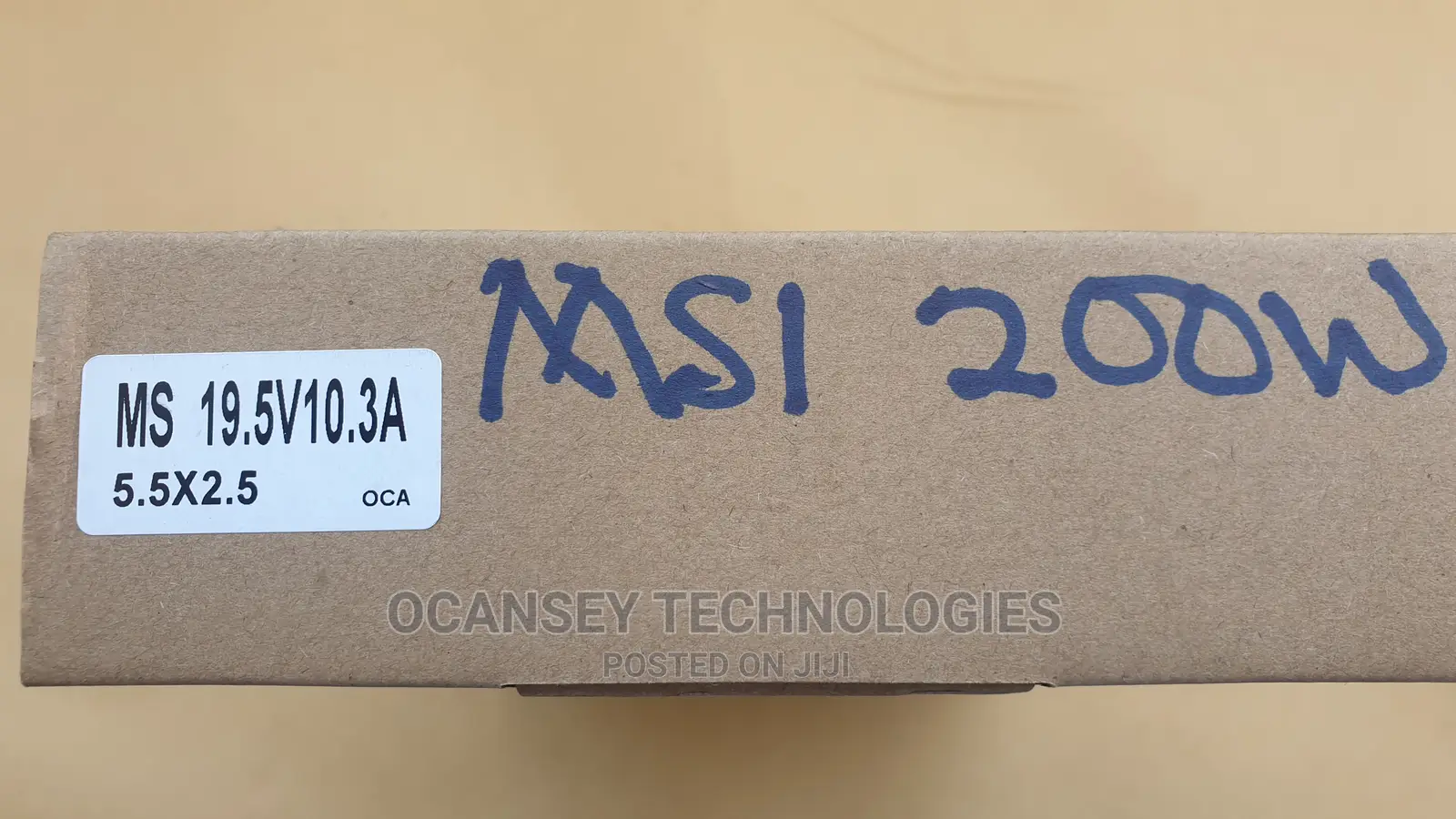 Original MSI 19.5V 10.5A 200w Laptop Charger 5.5x2.5 Pin