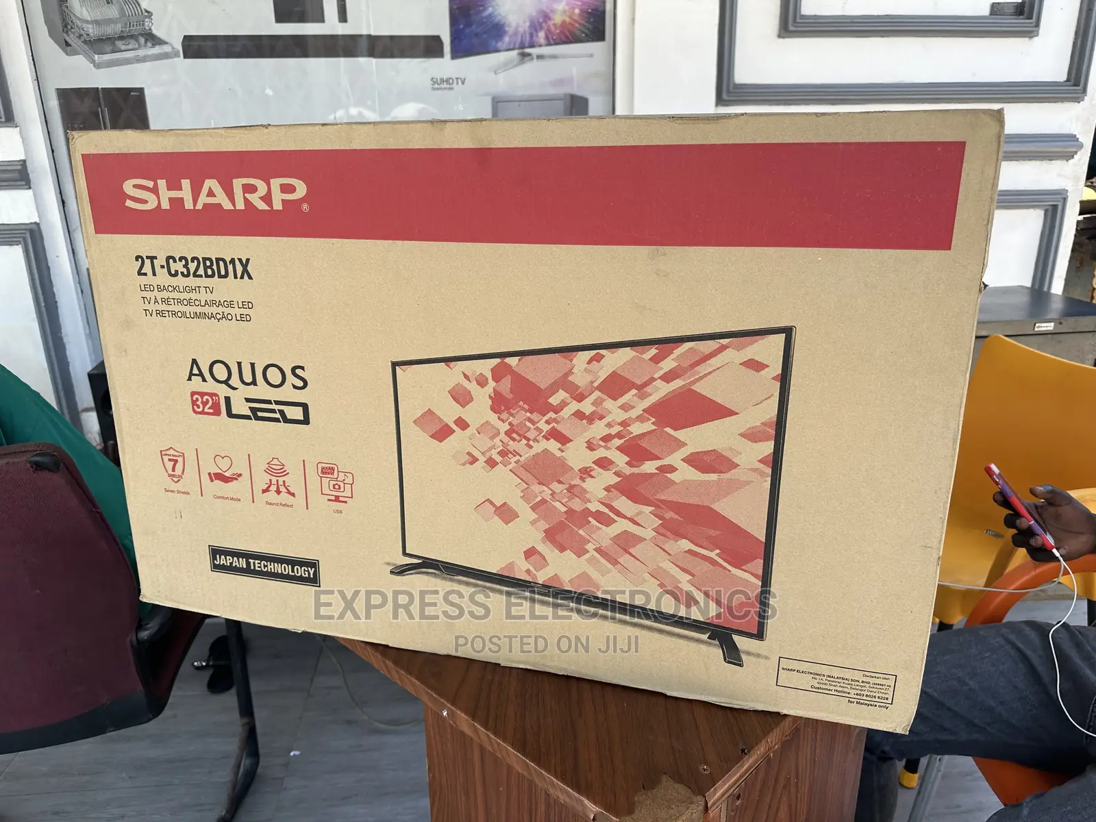 Best Choice of Sharp 32”FHD Digital Satellite Tv
