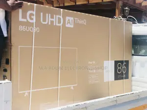 Lg 86” Slim Size UHD Smart Tv