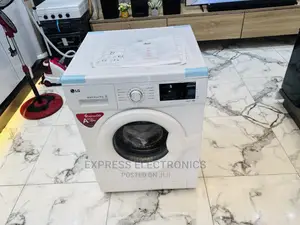 White LG Front Load 7kg WM Full Automatic FH2J3QDNP0