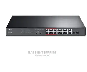 Tp-link Switch Tl-sl1218mp 16 Port Poe