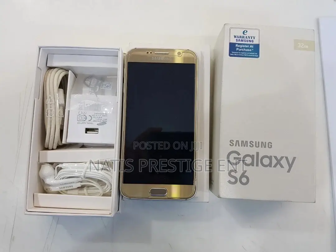 New Samsung Galaxy S6 32 GB Gold