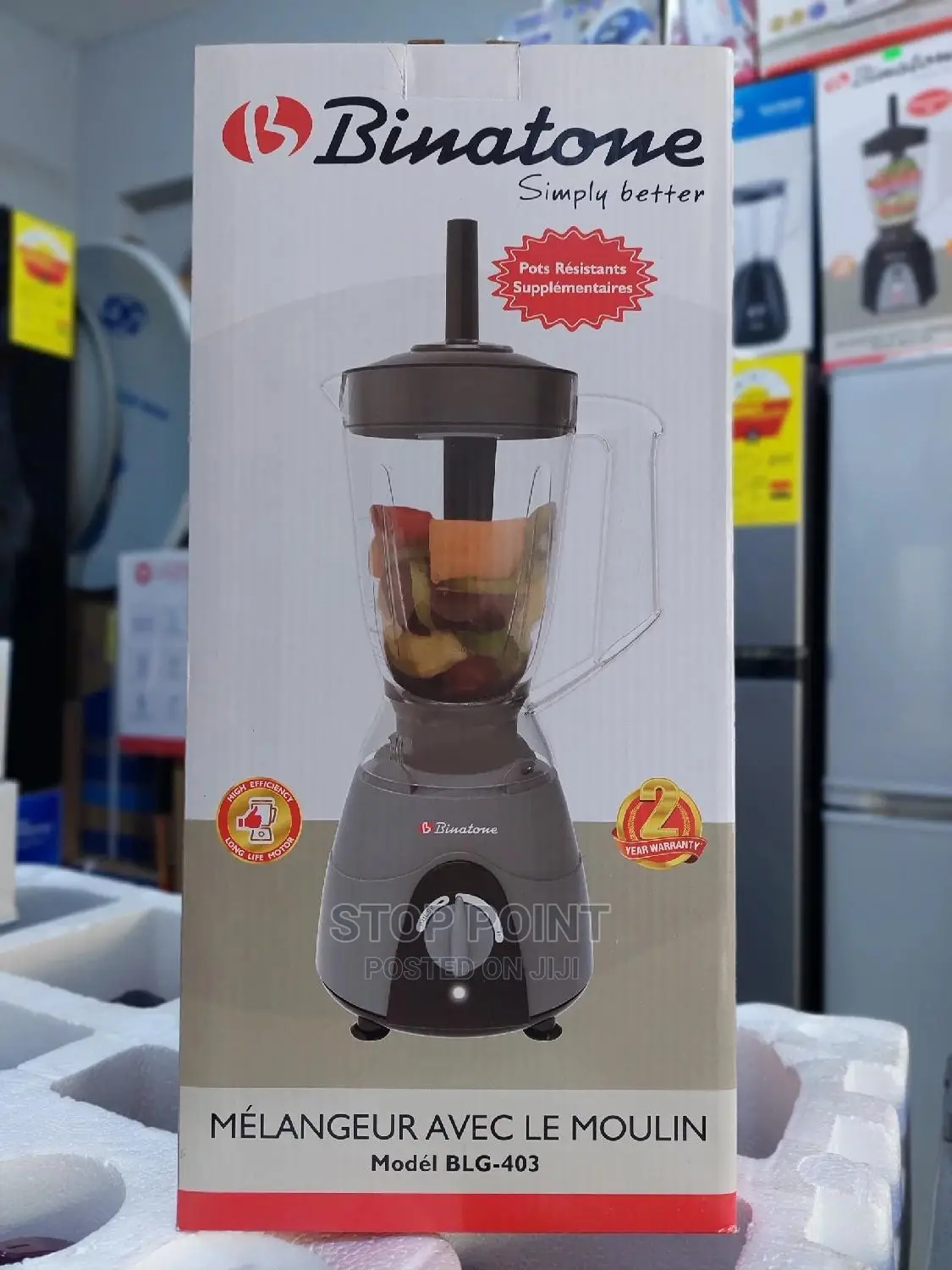 Binatone Blender With Grinder and Smoothie Maker