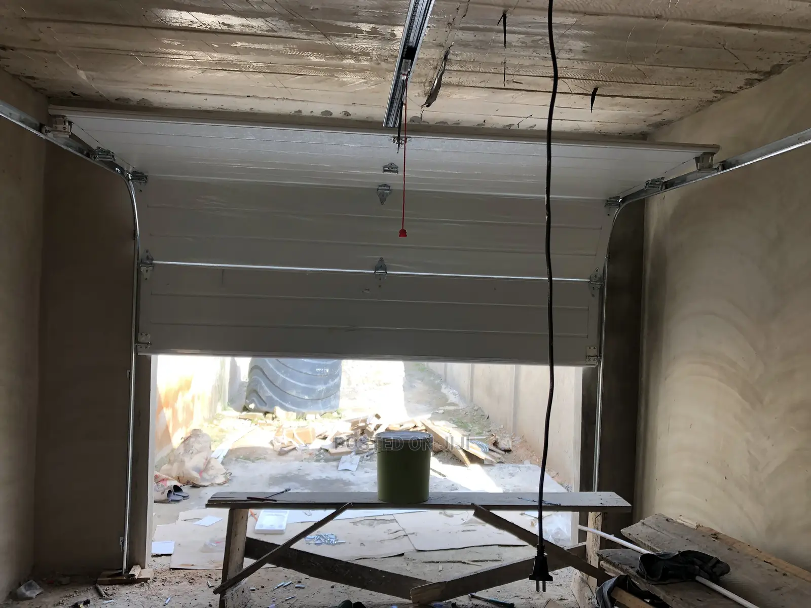 Automatic Garage Door Single Door