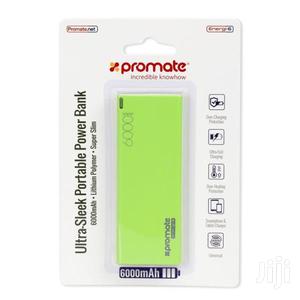 Promate Energi-6 High-Capacity 6000mah Power Bank-Green