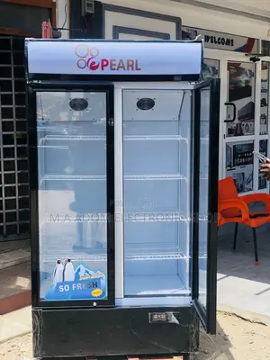 Double Door Glass Fridge 600 Litres Display Fridge