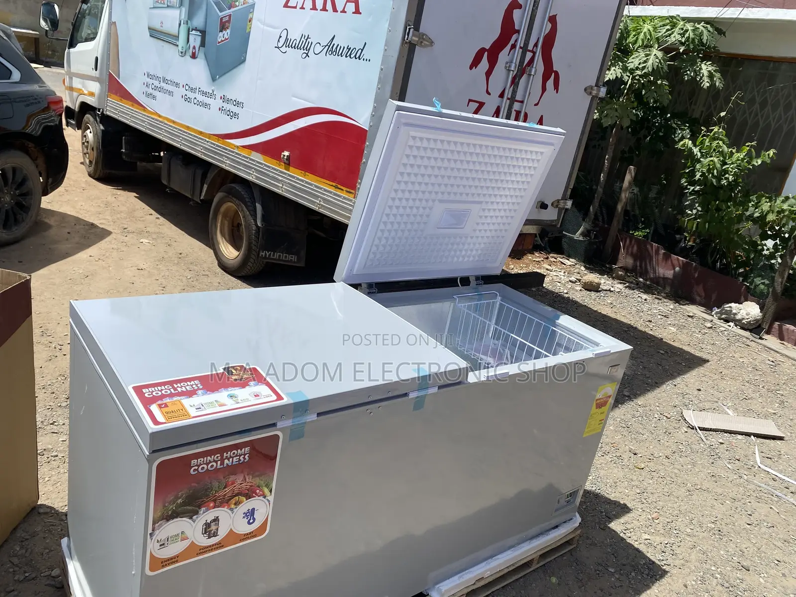 Zara Double Door 577 Litres Freezer