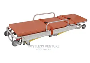 Greenlife Stainless Steel Patient Emergency Stretcher Trolle