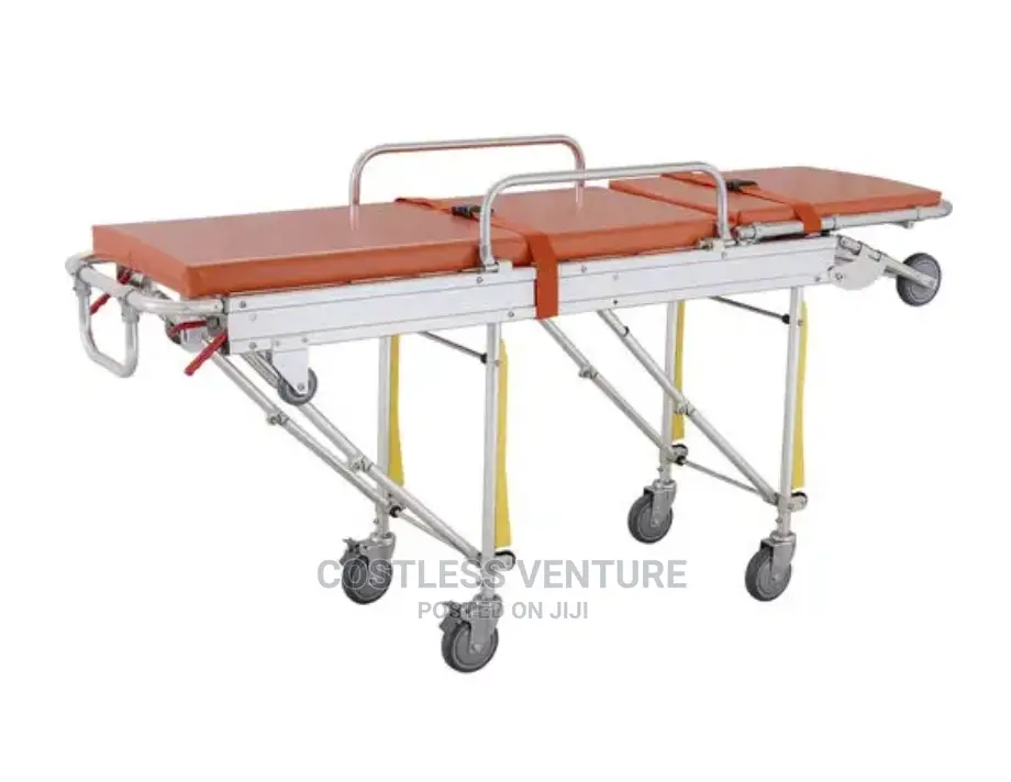 Greenlife Stainless Steel Patient Emergency Stretcher Trolle