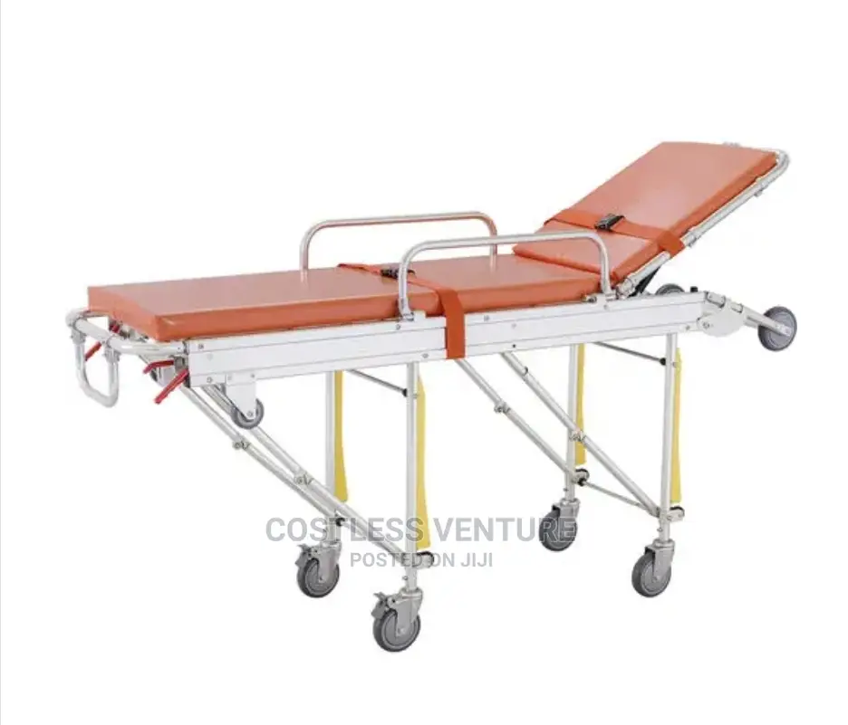 Greenlife Stainless Steel Patient Emergency Stretcher Trolle