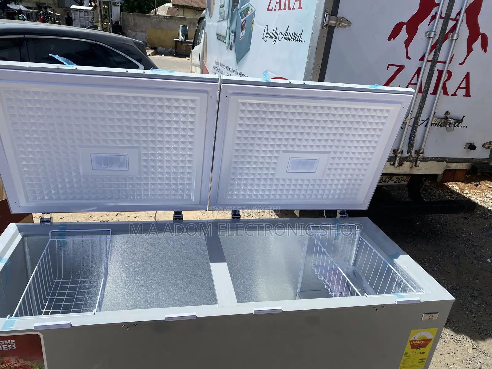 Zara 708 Litres Cold Store Chest Freezer