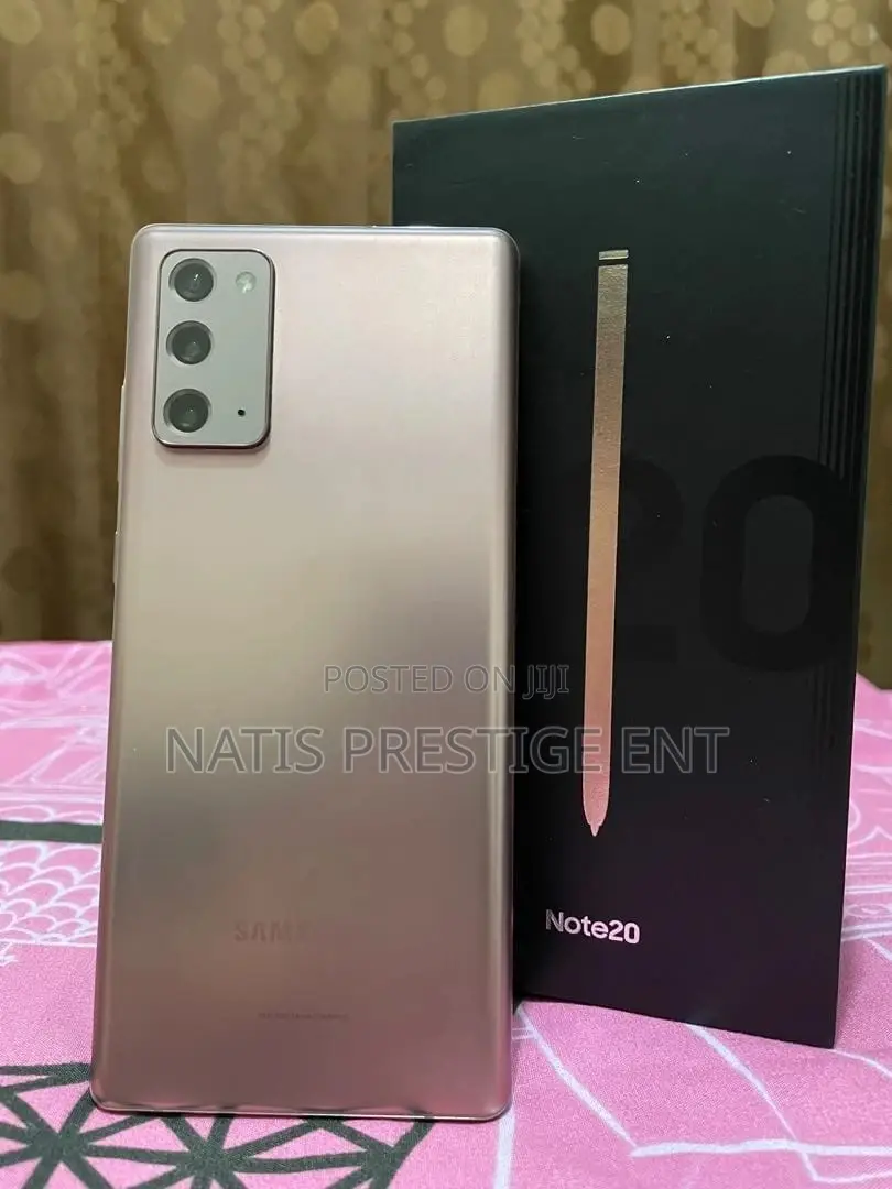 New Samsung Galaxy Note 20 5G 256 GB Gold