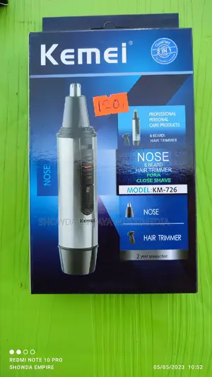 Nose Beard Hair Trimmer Shaving Rechargeable