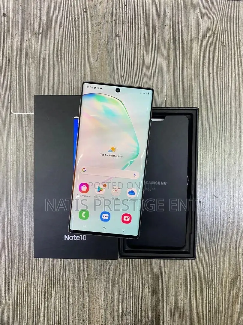 New Samsung Galaxy Note 10 5G 256 GB Black