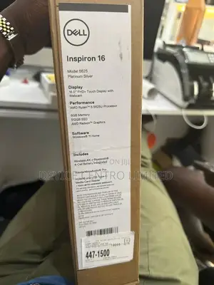 New Laptop Dell Inspiron 15 8GB AMD Ryzen 5 SSD 512GB