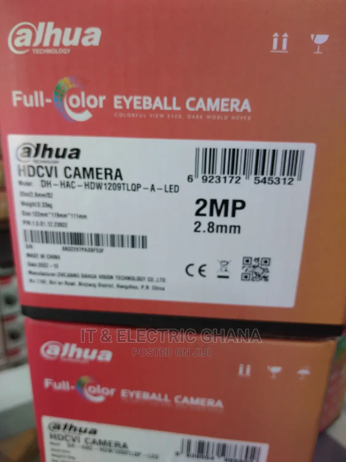 Dahua 2mp Analog Audio Camera