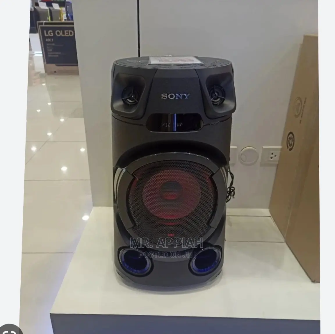 Turn on the Party Mode With Sony Audio System(MHC-V13)