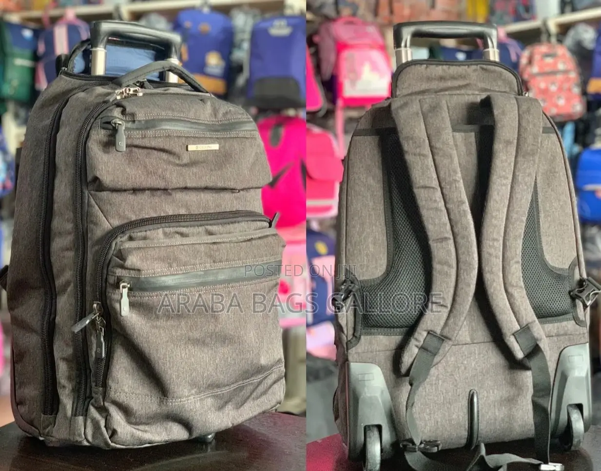 Quality 20-Inch Trolley Traveling Backpack