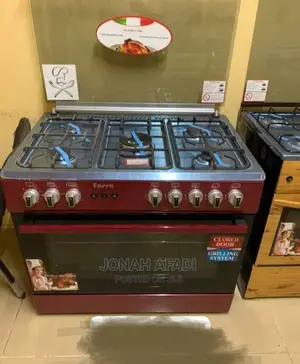 Ferre 60x90 5 Burner Gas Stove With Oven and Grill
