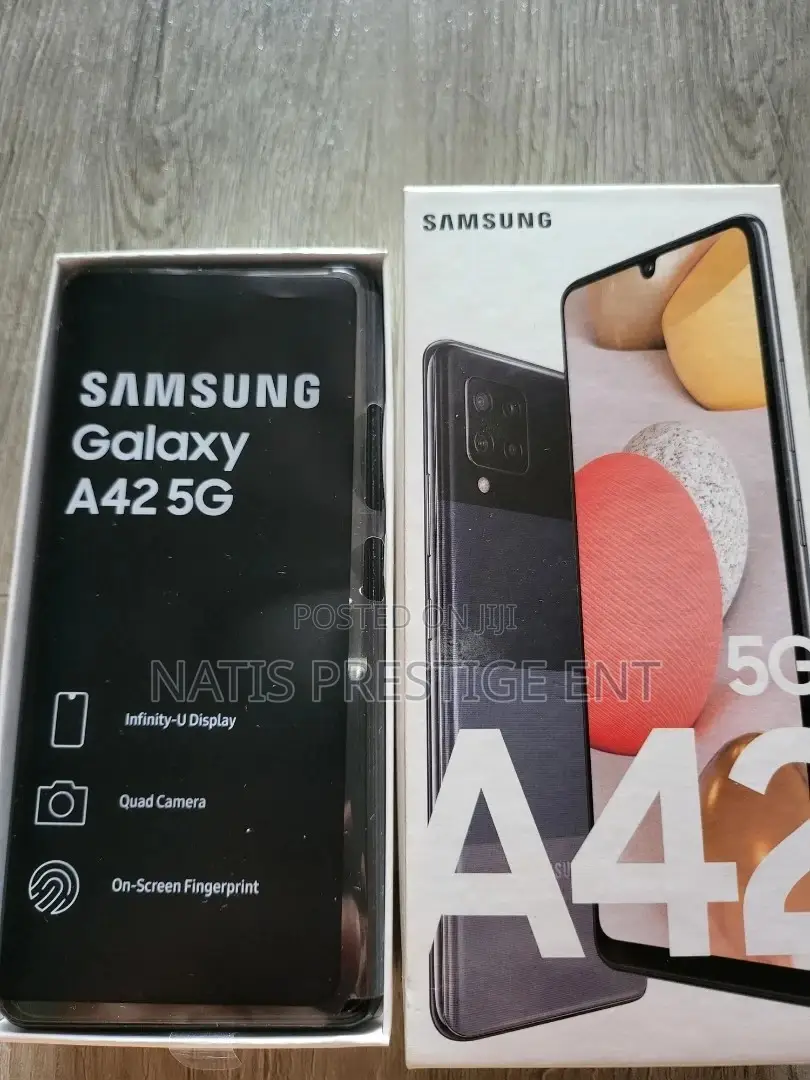 New Samsung Galaxy A42 5G 128 GB Black